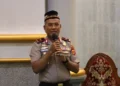 Wakapolda Aceh Sampaikan Pesan Kamtibmas saat Subuh Keliling di Masjid Oman