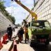 Pascapencurian Kabel, Dua Pompa Underpass Beurawe Kembali Dipasang
