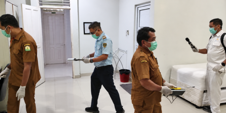 Dinkes Banda Aceh Periksa Kesehatan Lingkungan Asrama Haji Jelang Embarkasi