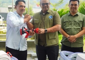 Aceh Tengah Terima 2 Unit Pompa Air Multifungsi dari Satgas PRR Wilayah Sumatera