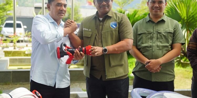 Aceh Tengah Terima 2 Unit Pompa Air Multifungsi dari Satgas PRR Wilayah Sumatera