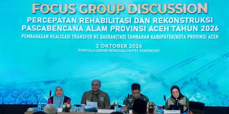 Kemenko PMK Dorong Percepatan Realisasi TKD untuk Pemulihan Pascabencana di Aceh