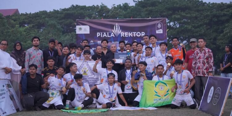 Satu FC Juara Piala Rektor UIN Ar-Raniry 2026