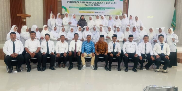 KKG PAI Nagan Raya Gandeng UIN Ar-Raniry Perkuat Pengelolaan Perpustakaan Sekolah