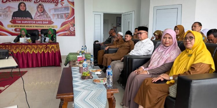 RSUD Kelas D Pratama T.Cut Ali Ikuti Survey Akreditasi, Maiyatun : Semoga Dapat Nilai Paripurna