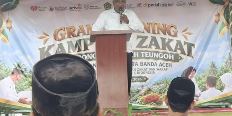Alue Deah Teungoh Jadi Kampung Zakat Pertama di Banda Aceh