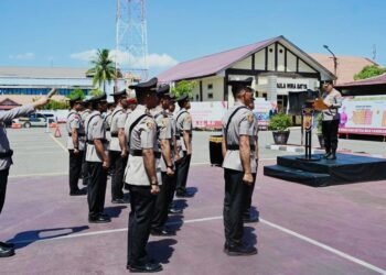9 Jabatan Strategis Polres Pidie Berganti, Kapolres Tekankan Profesionalisme dan Pelayanan Publik
