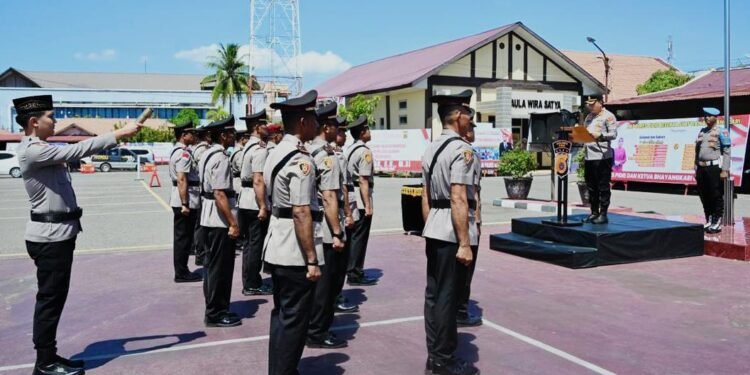 9 Jabatan Strategis Polres Pidie Berganti, Kapolres Tekankan Profesionalisme dan Pelayanan Publik