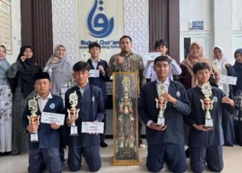 MTs Ruhul Qur’ani Sabet Gelar Juara Umum APRESIASI Madrasah Aceh Barat 2026