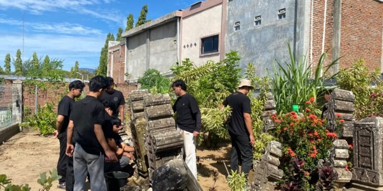 Mahasiswa SKI FAH UIN Ar-Raniry Ikuti Meuseuraya Pemeliharaan Cagar Budaya di Kota Banda Aceh