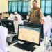 Kacabdisdik Aceh Selatan Pantau Gladi Bersih TKA di SMAN Unggul Tapaktuan, Ini Penyampaiannya