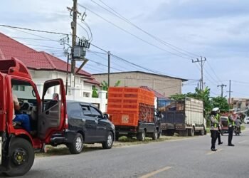 Puluhan Pengendara Terjaring Razia Satlantas Polres Abdya di Jalan Blangpidie – Tapaktuan