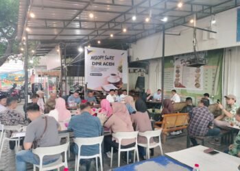 DPR Aceh dan Insan Pers Perkuat Sinergi melalui Dialog Ngopi Sore
