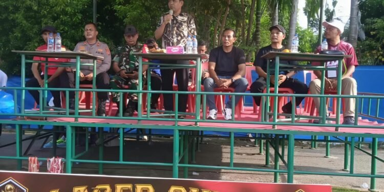 Plt Sekda Abdya Buka Laser Cup I di Lhung Asan, 30 Klub Tarkam Ambil Bagian