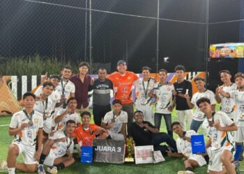 SATU FC Comeback Dramatis, Raih Juara III Turnamen Laycar Mini Soccer 2026