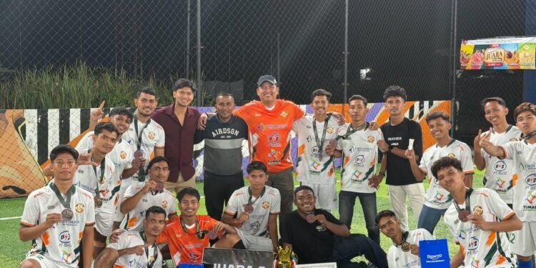 SATU FC Comeback Dramatis, Raih Juara III Turnamen Laycar Mini Soccer 2026