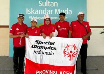 SOIna Aceh Peusijuk dan Lepas Keberangkatan Delegasi Atlet ke PESONAS II di Kupang