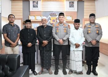 Kapolres Pidie Perkuat Sinergi dengan Ulama, MPU Siap Dukung Pemeliharaan Kamtibmas