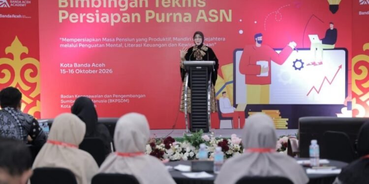 Pemko Banda Aceh Bekali 65 ASN Persiapan Menghadapi Masa Pensiun