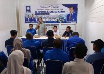 Dr. Irpannusir Gelar Temu Ramah Bersama Keluarga Besar DPD PAN Abdya