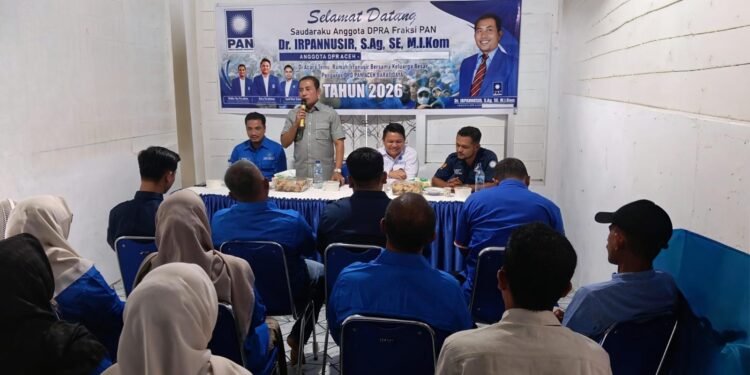 Dr. Irpannusir Gelar Temu Ramah Bersama Keluarga Besar DPD PAN Abdya