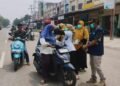 Kabut Asap Karhutla Masuk Pidie Jaya, Dinkes-KB Bergerak Bagikan Masker