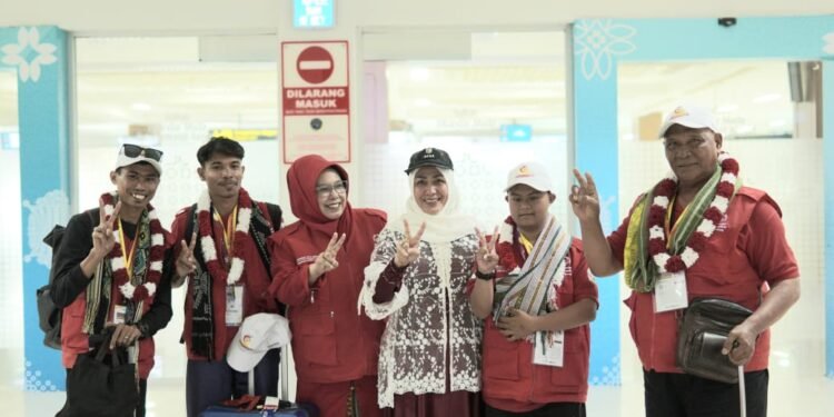 Lolos ke Ajang Internasional, Ketua SOIna Aceh Sambut Kepulangan Delegasi