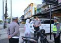 Antisipasi Kecelakaan, Kapolres Pidie Cek Pengaturan Lalu Lintas di Aneuk Muling