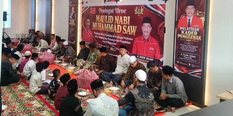Maulid Nabi DPW Partai Aceh Pidie Jaya, Ratusan Warga Larut dalam Zikir dan Silaturahmi Berujung Senyum Anak Yatim