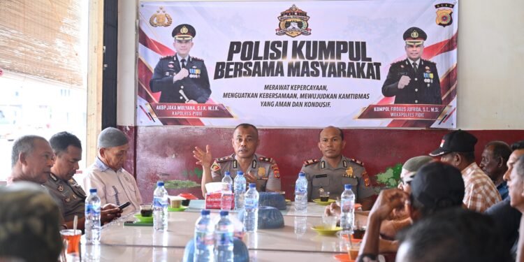 Waka Polres Pidie Ajak Warga Perkuat Sinergi Jaga Kamtibmas