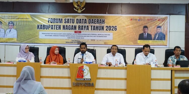 Pemkab Nagan Raya Perkuat Tata Kelola Data melalui Forum Satu Data Daerah 2026