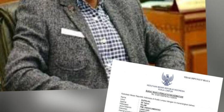 Lagi, Azhari Cage Bawa Pulang Jenazah Warga Paya Bakong yang Meninggal di Malaysia