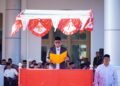 Wabup Raja Sayang Pimpin Upacara Hari Santri Nasional 2026