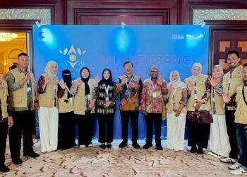 Wakili Abdya, Penggerak HAM Suak Nibong Ikuti Rakor Nasional Desa Sadar HAM