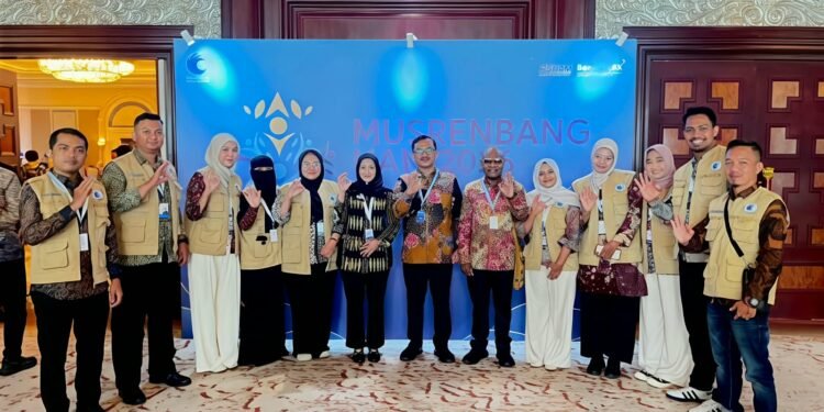 Wakili Abdya, Penggerak HAM Suak Nibong Ikuti Rakor Nasional Desa Sadar HAM