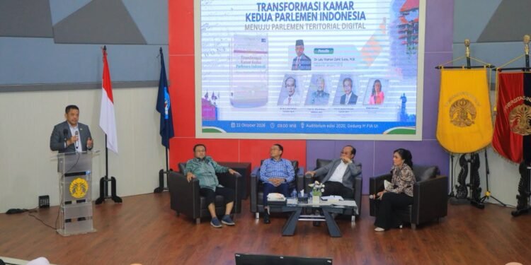 Lewat Buku Transformasi Kamar Kedua Parlemen Indonesia, Lalu Niqman Zahir Dorong Penguatan Demokrasi Daerah