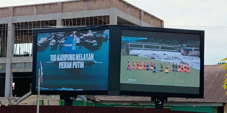 Videotron Baru di Blangpidie, Diskominsa Abdya Targetkan Dongkrak PAD