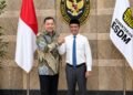 Bertemu Bupati TRK, Bahlil Nilai Nagan Raya Berpotensi untuk Hilirisasi dan Investasi