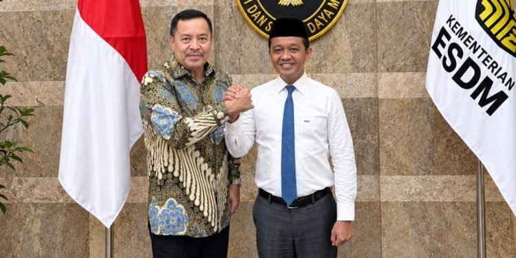 Bertemu Bupati TRK, Bahlil Nilai Nagan Raya Berpotensi untuk Hilirisasi dan Investasi