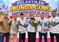 Ketua PGRI Aceh Selatan Hadiri Pelantikan dan Pengukuhan Ibunda Guru Kabupaten Setempat