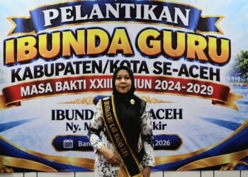 Cut Inda TR. Keumangan Emban Amanah Ibunda Guru Nagan Raya