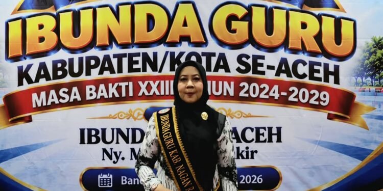Cut Inda TR. Keumangan Emban Amanah Ibunda Guru Nagan Raya