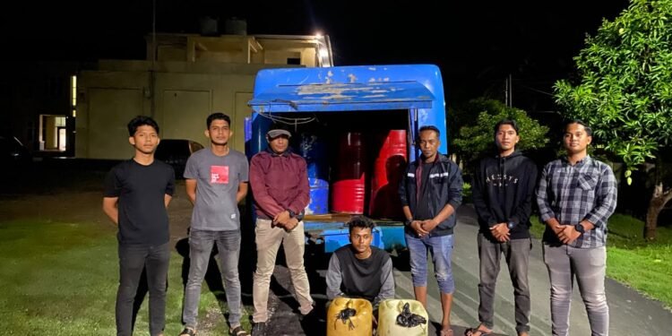 Dugaan Penyalahgunaan Solar Subsidi di Pidie Jaya Terbongkar, 265 Liter Disita