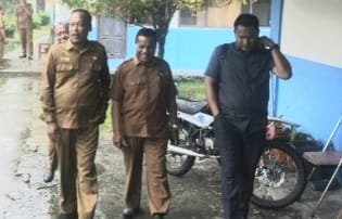 Hari Kedua Pelaksanaan TKA dan AN, Kacabdisdik Aceh Selatan Motivasi Siswa di Enam SMA