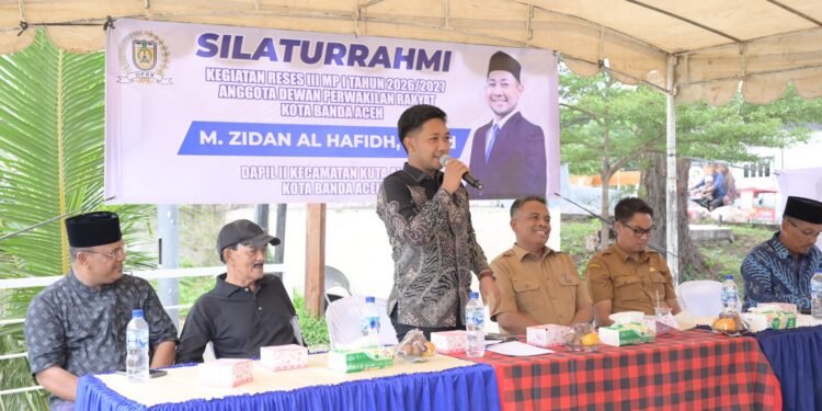 Reses di Peunayong, Zidan Al Hafidh Tampung Aspirasi Warga