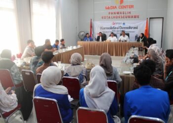 PC PMII Lhokseumawe dan Panwaslih Bersinergi Kawal Gelombang Demokrasi Indonesia