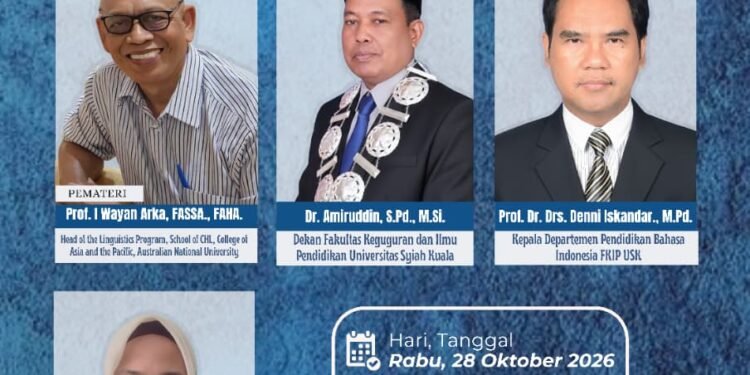 Kuliah Tamu Internasional, PBI FKIP USK Gandeng Akademisi Australia National University