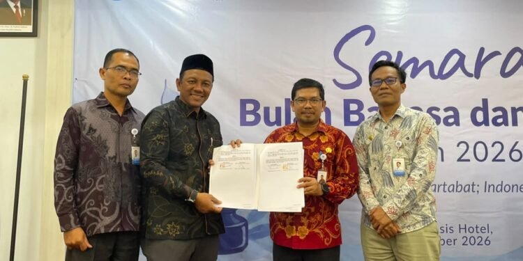 Tingkatkan Mutu Literasi, Pesantren Al Zahrah Teken PKS dengan Balai Bahasa Provinsi Aceh