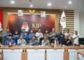 Kantor DPD RI Aceh Dampingi Reses Haji Uma ke KIP Aceh, Lima Isu Pemilu Jadi Perhatian