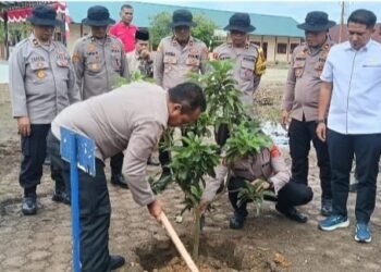 Kapolres Aceh Timur Laksanakan Kegiatan Green Opining di SMAN 1 Simpang Ulim